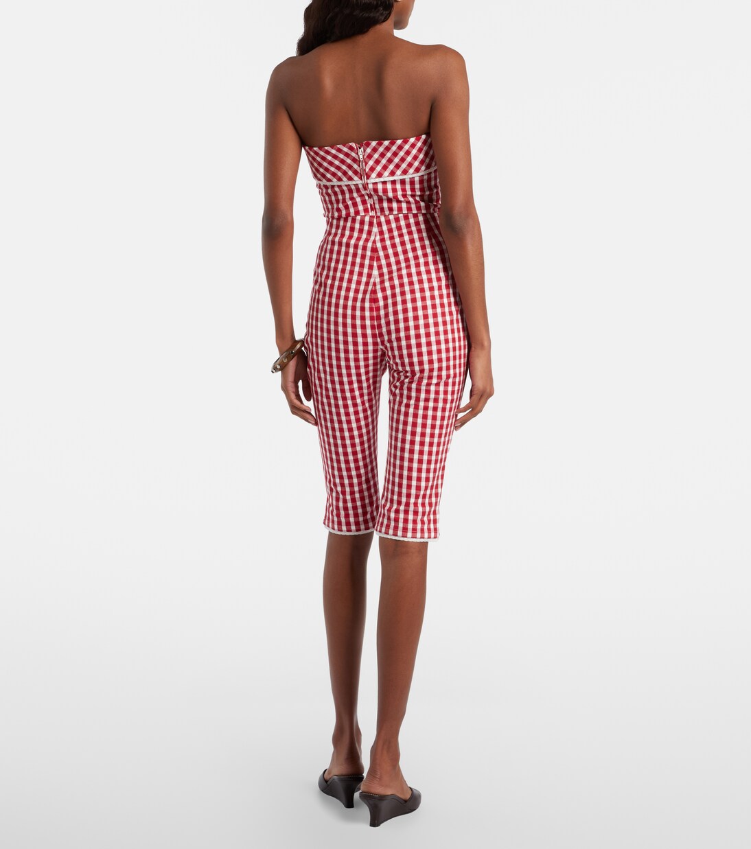 Caprihose Ebony aus einem Baumwollgemisch | Posse