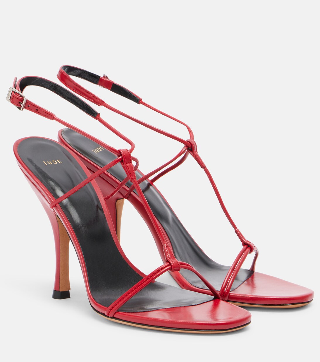 Mixer leather slingback sandals | JUDE