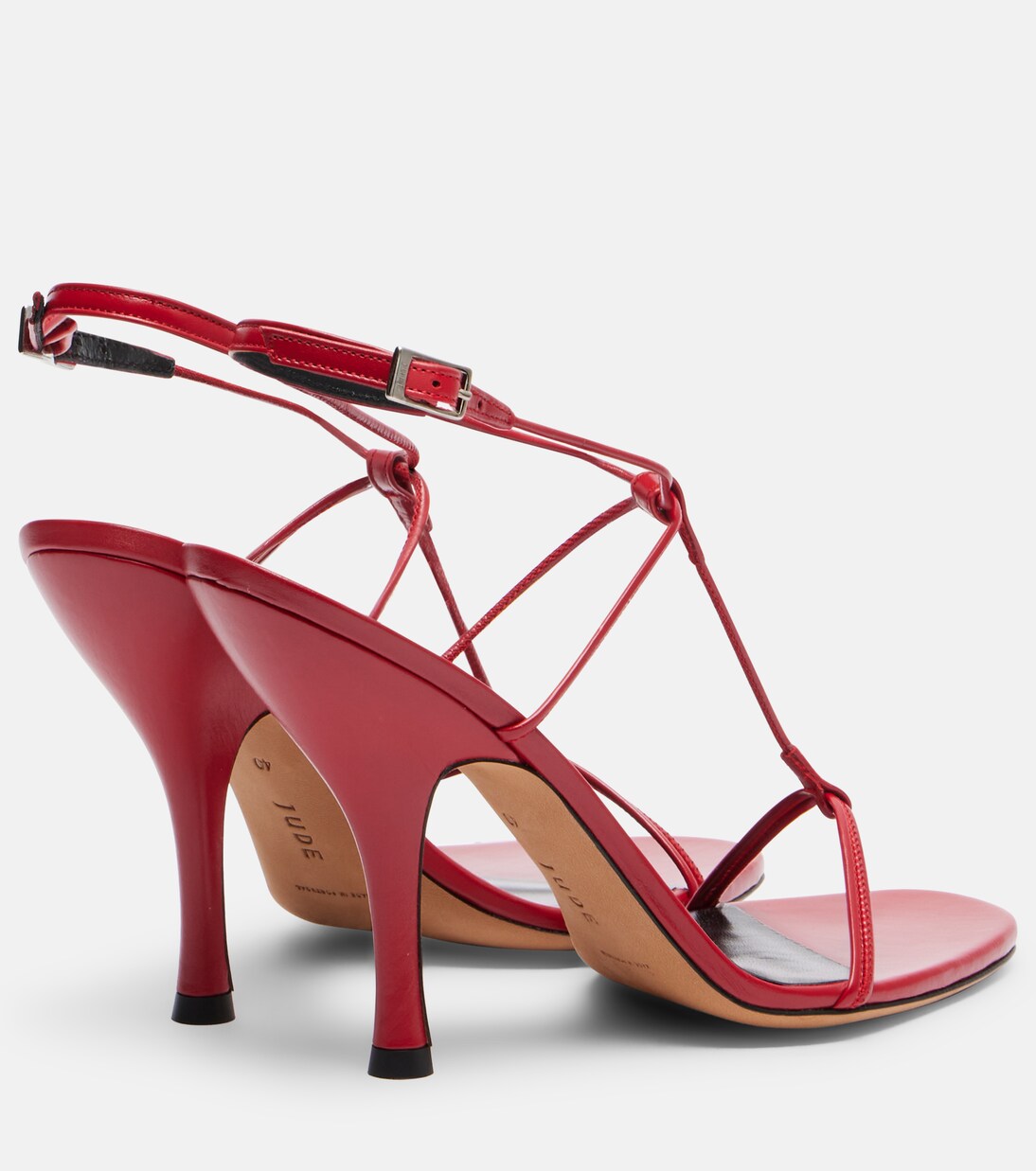 Mixer leather slingback sandals | JUDE