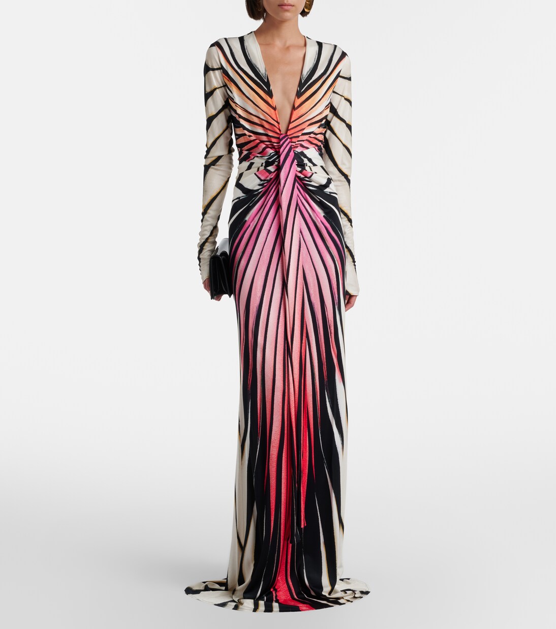 Printed gown | Roberto Cavalli