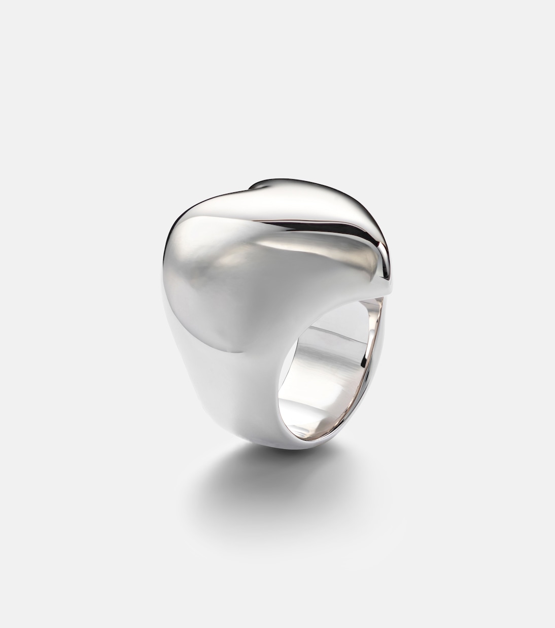 Ring Puffy Heart, rhodiniert | Jennifer Fisher