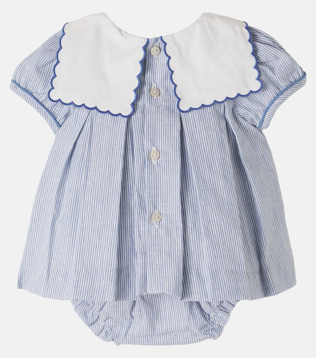 Baby striped dress and bloomers set | Pepa London