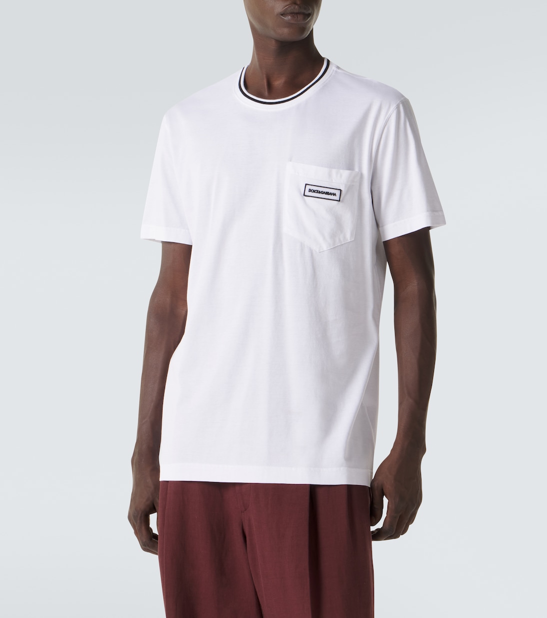 Logo cotton jersey T-shirt | Dolce&Gabbana