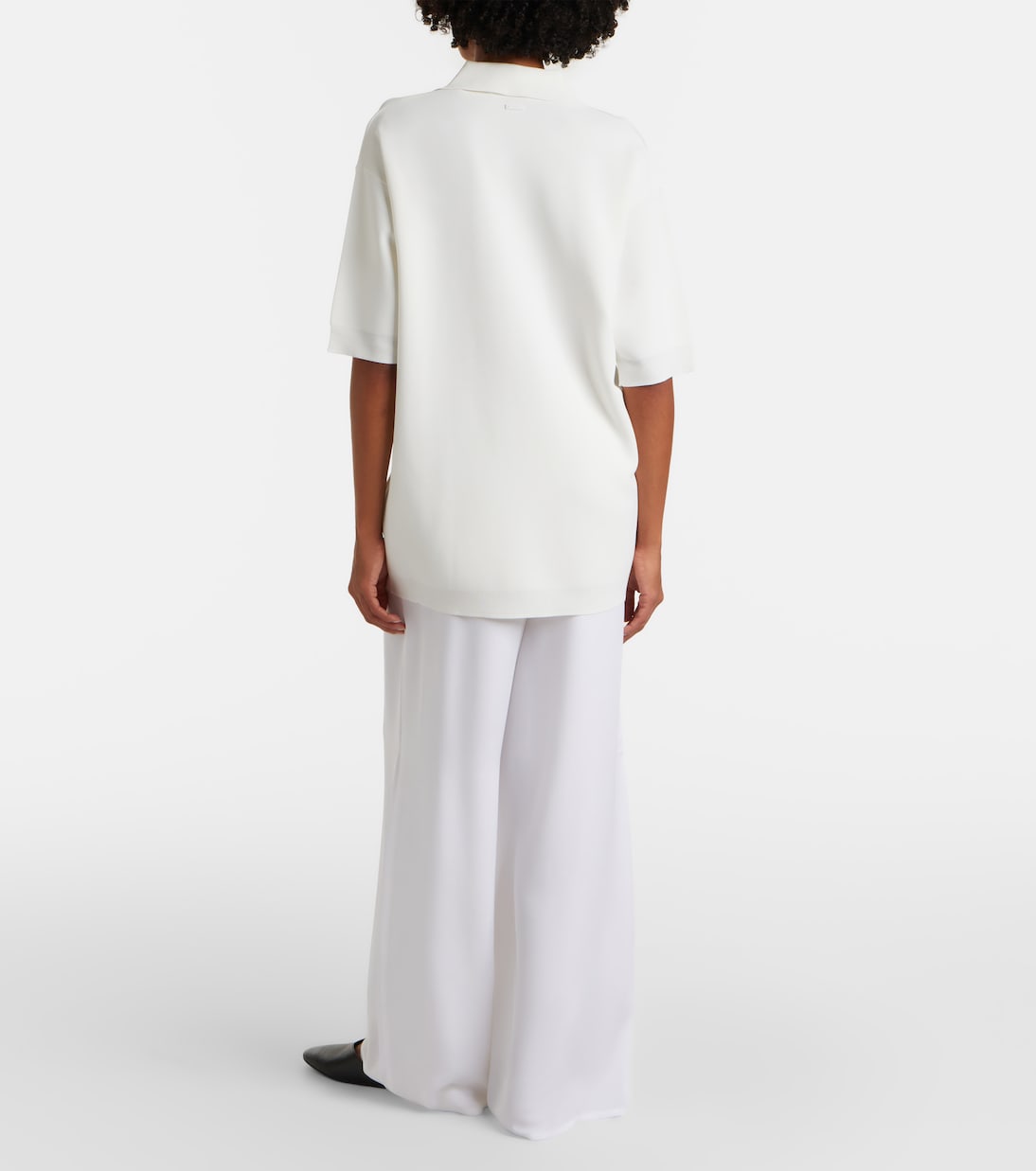 Pantalon ample en soie | Max Mara