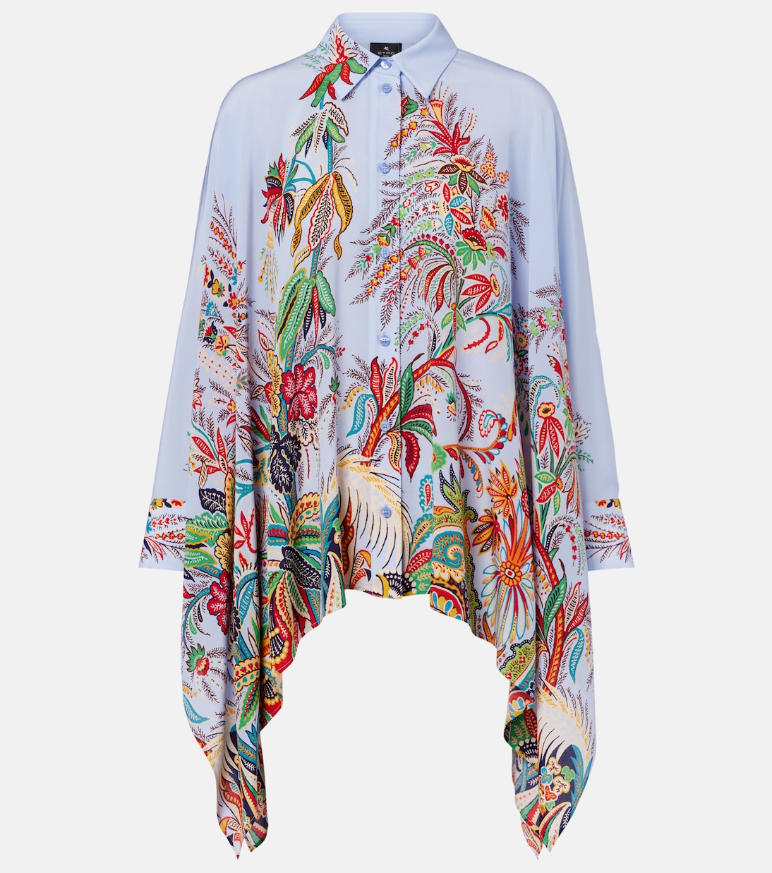 Floral silk blouse | Etro