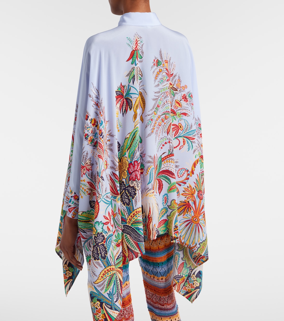 Floral silk blouse | Etro