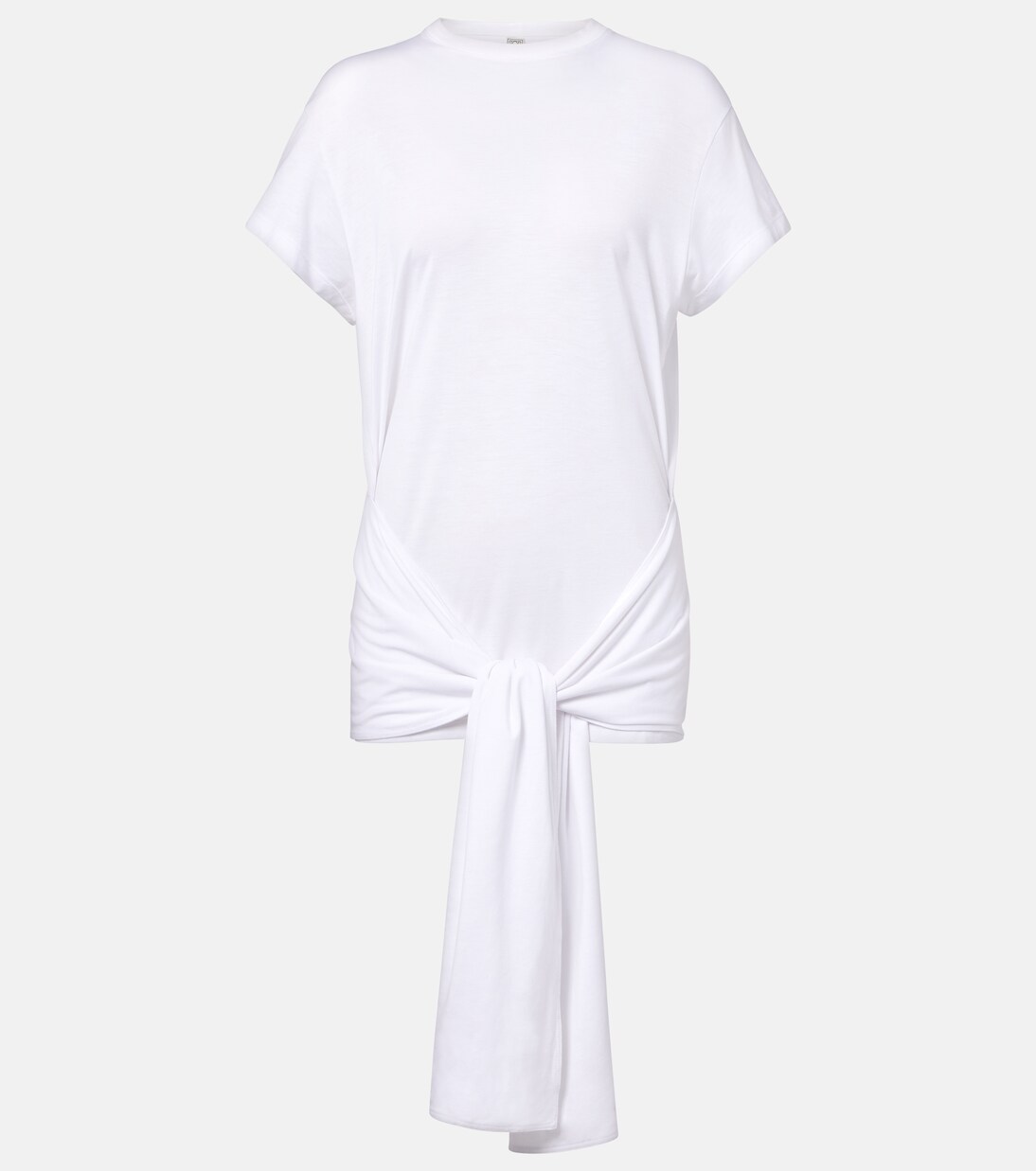 Tie-waist jersey top | Toteme