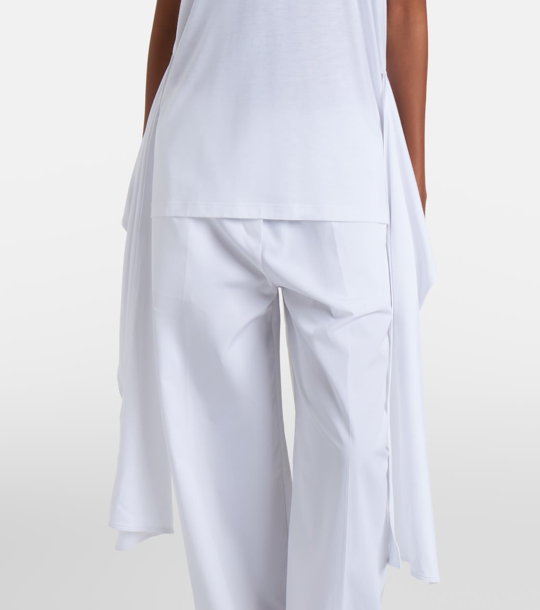Tie-waist jersey top | Toteme