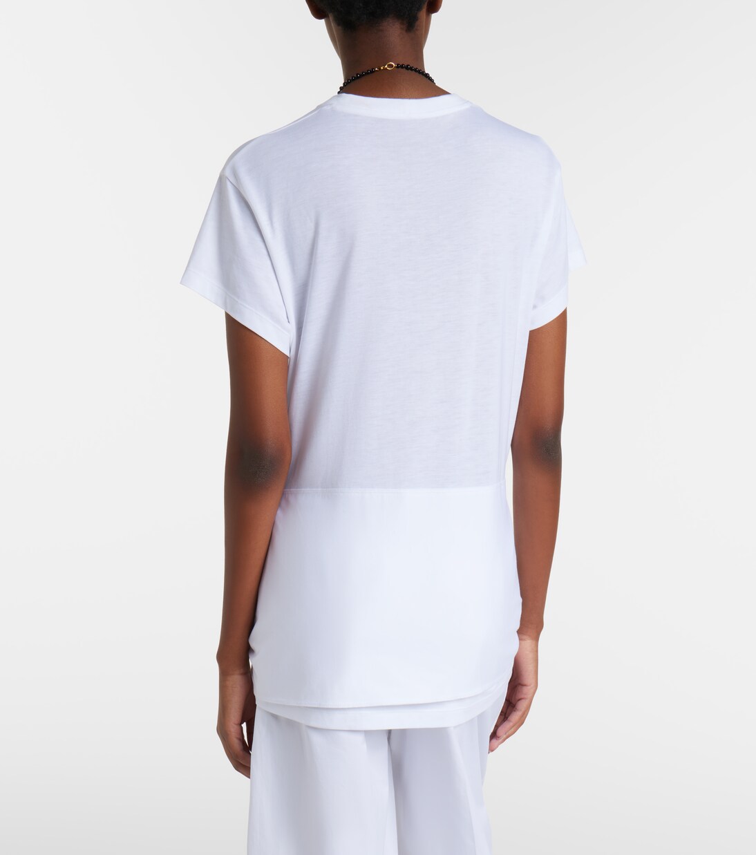 Tie-waist jersey top | Toteme