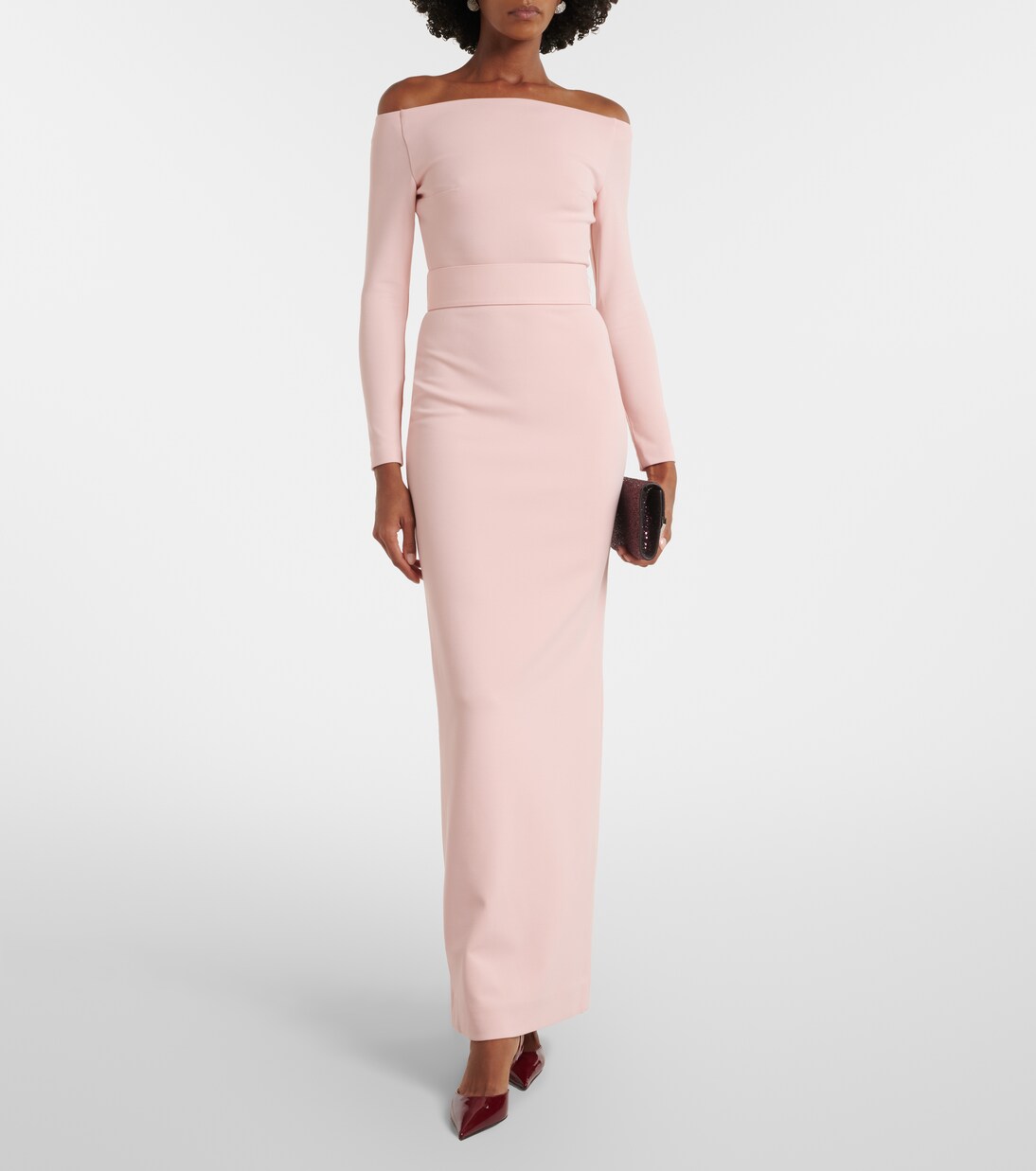 Robe Sabina à épaules dénudées | Solace London
