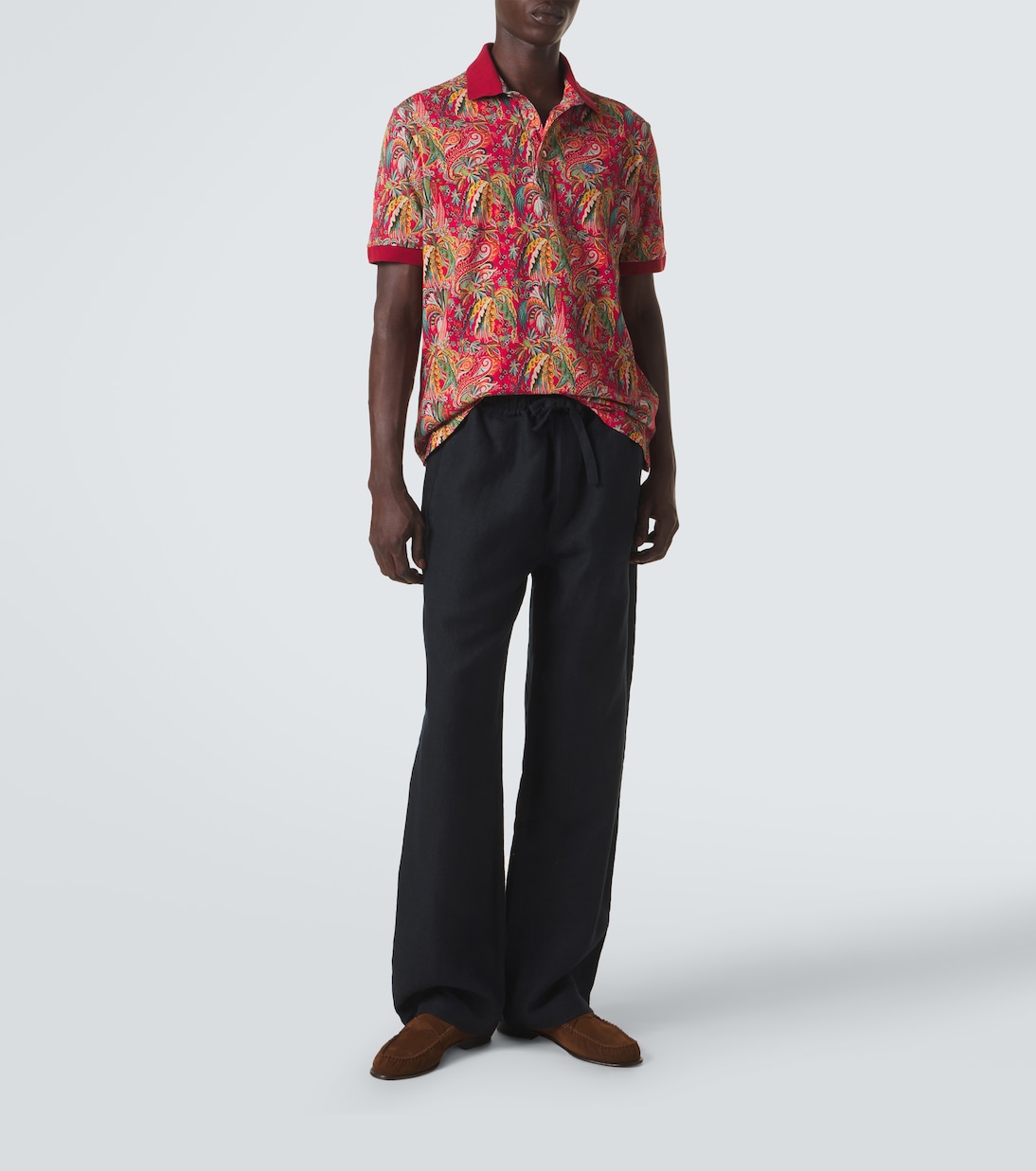 Polo en coton à motif cachemire | Etro