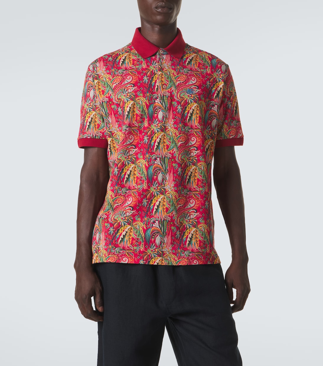 Polo en coton à motif cachemire | Etro