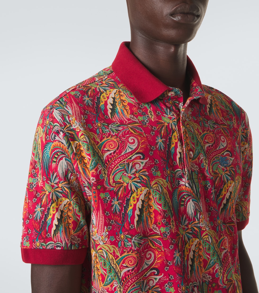 Polo en coton à motif cachemire | Etro