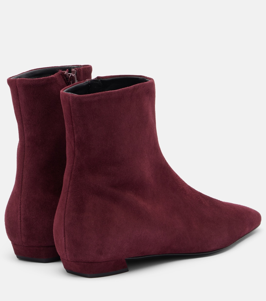 Ankle Boots aus Veloursleder | Proenza Schouler