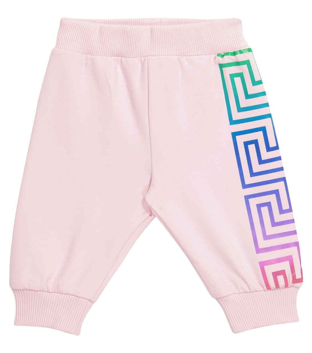 Baby stretch-cotton trackpants | Versace Kids