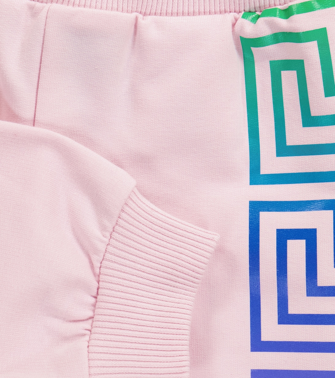 Baby stretch-cotton trackpants | Versace Kids