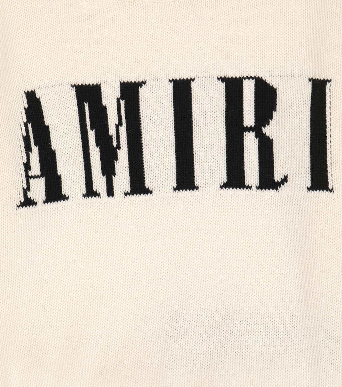 Intarsia-knit cotton and cashmere sweater | Amiri Kids