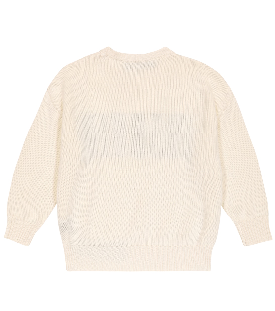 Intarsia-knit cotton and cashmere sweater | Amiri Kids