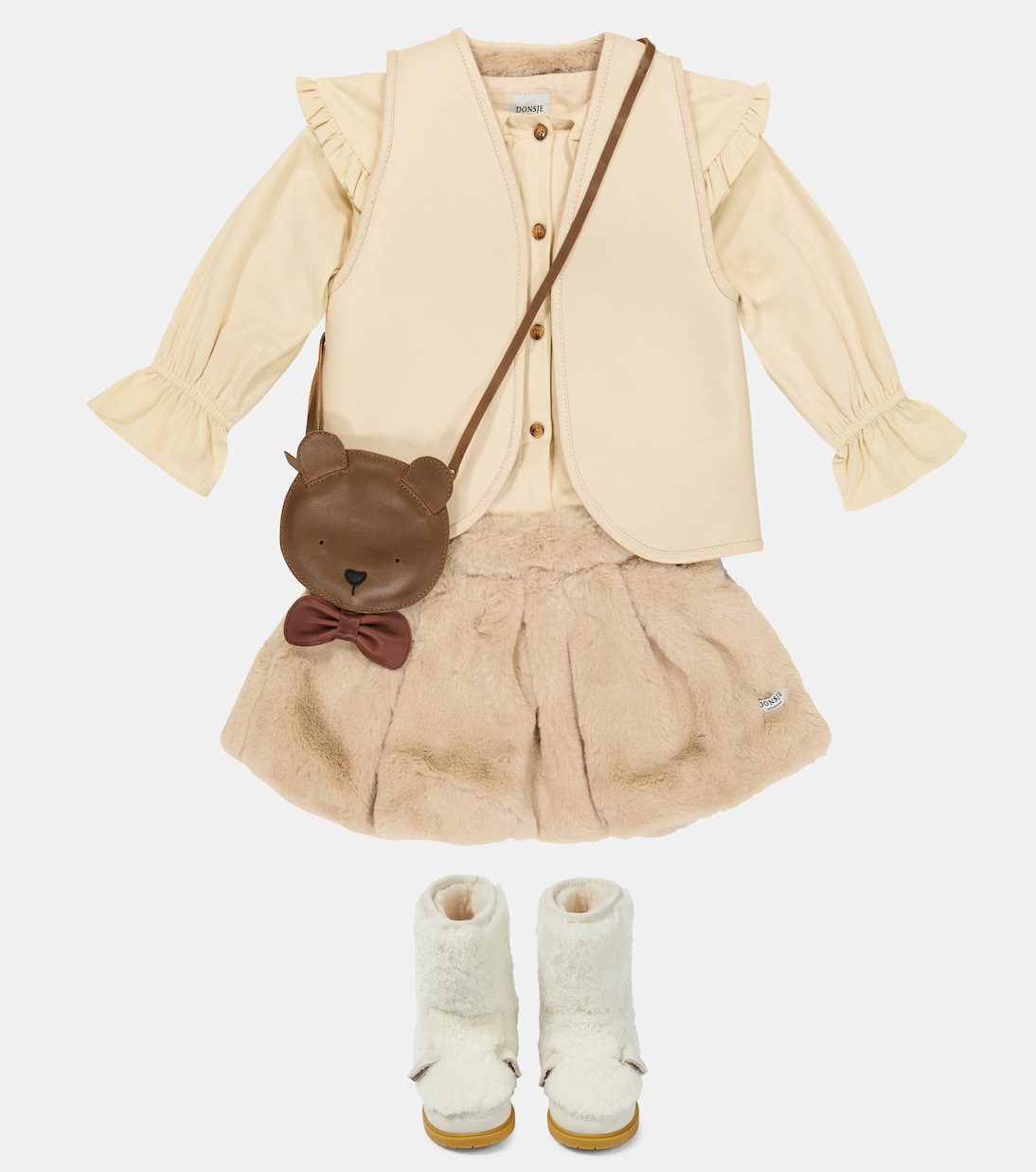 Britta leather shoulder bag | Donsje