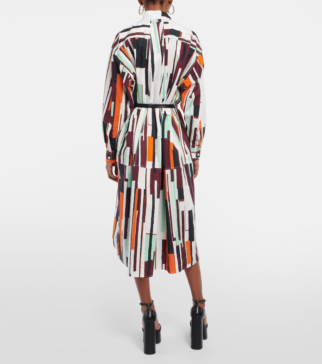 Printed shirt dress | Plan C