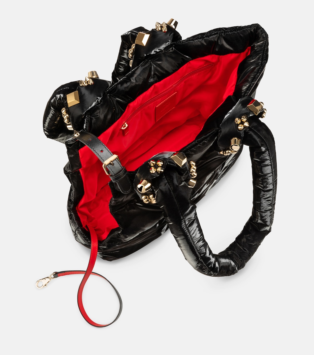 Padded patent leather pet carrier | Christian Louboutin