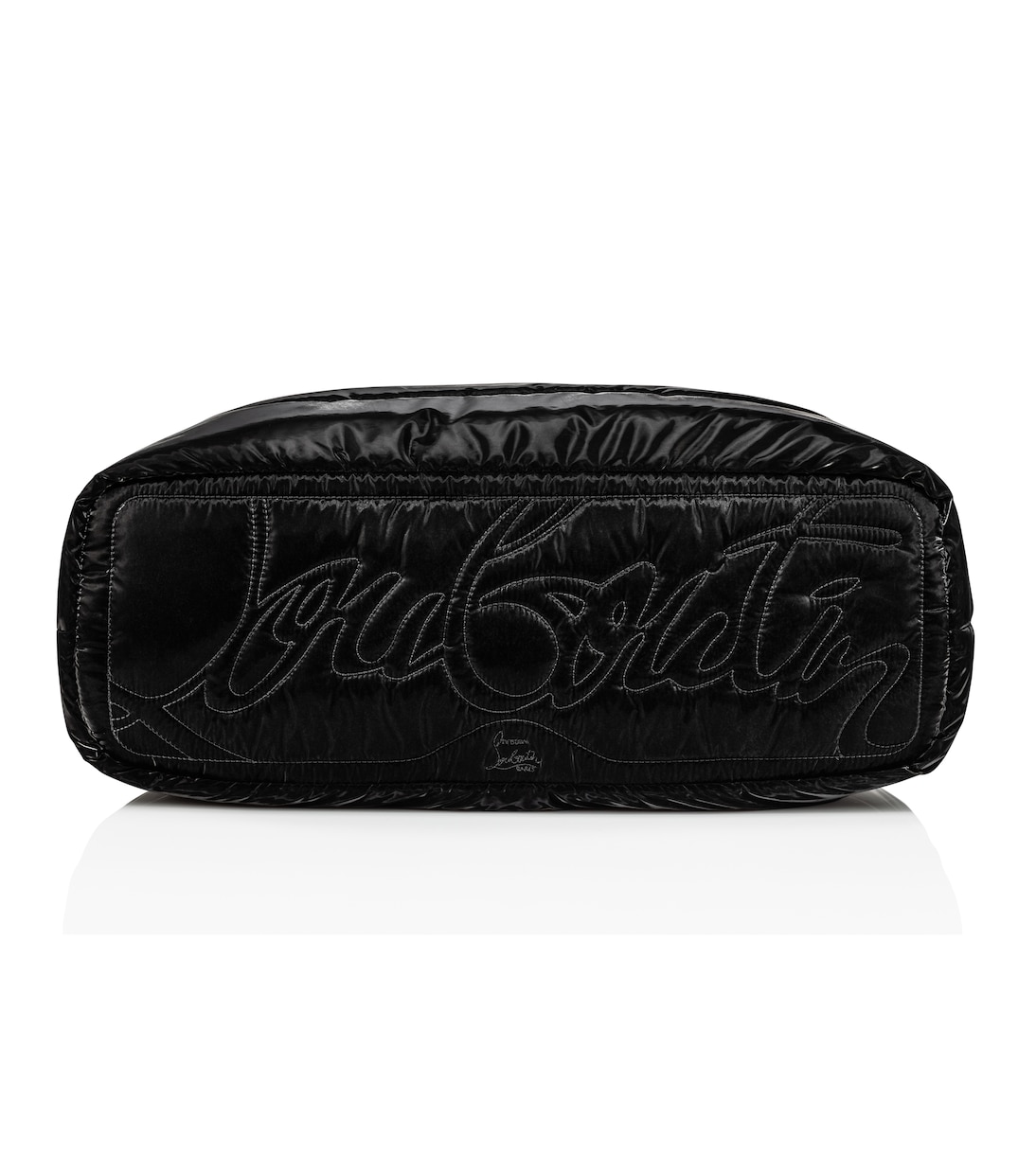 Padded patent leather pet carrier | Christian Louboutin