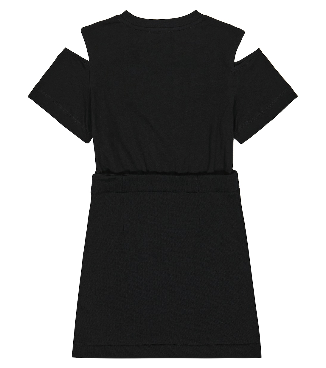 Robe t-shirt en coton à logo | Balmain Kids