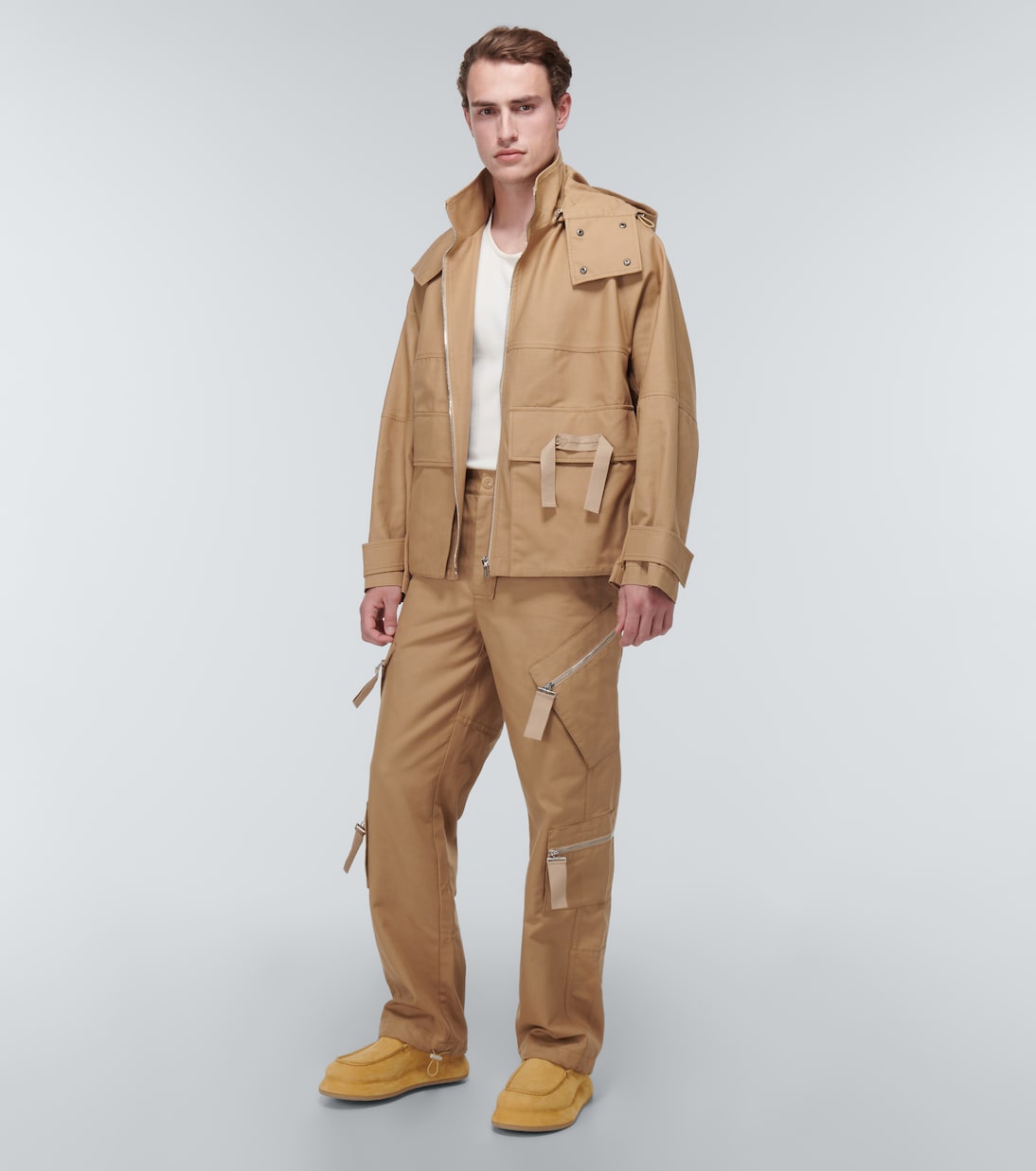 Pantalon Le Cargo Marrone en coton | Jacquemus