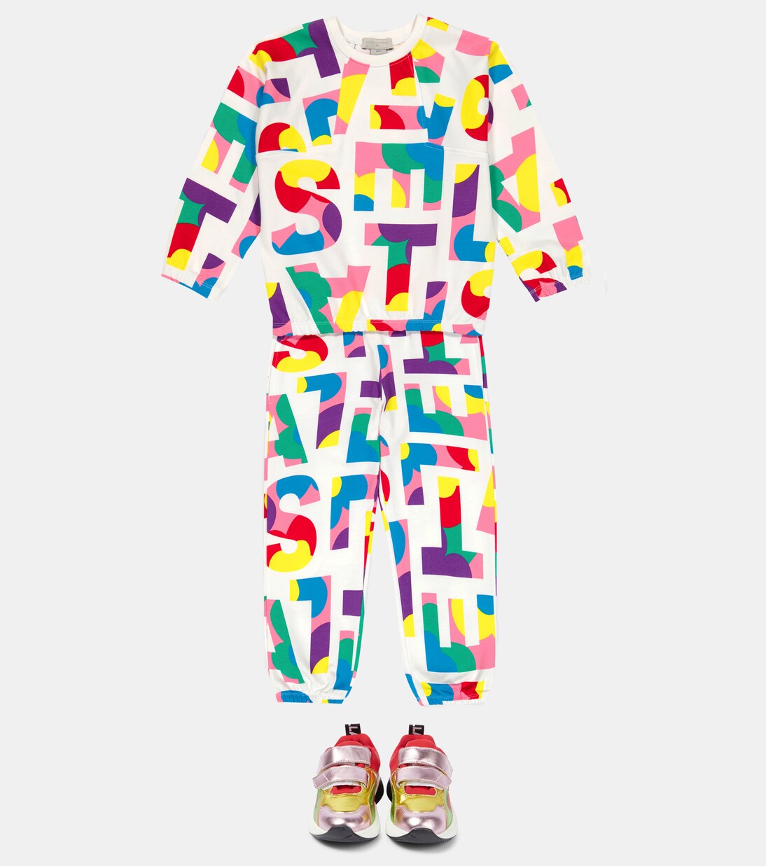 Set of cotton sweatshirt and sweatpants | Stella McCartney Kids