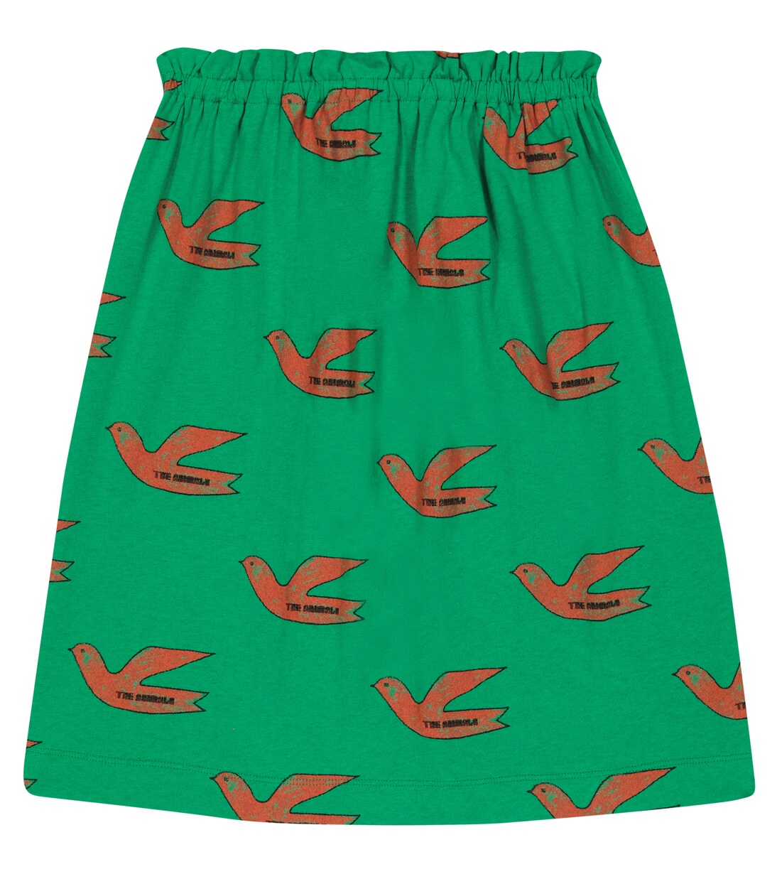 Jupe Kitten imprimée en coton | The Animals Observatory