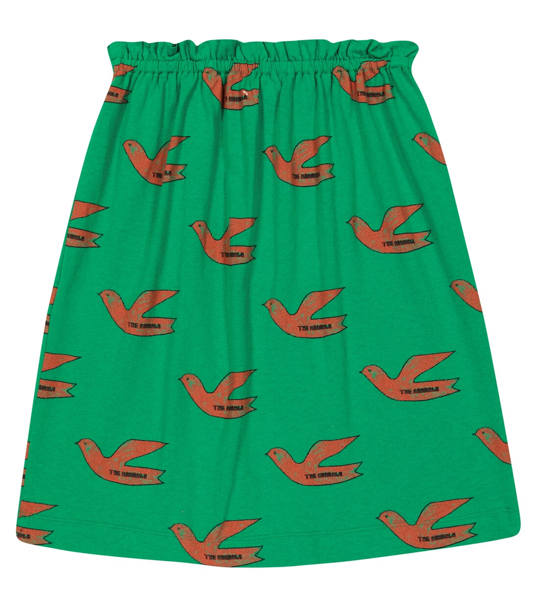 Jupe Kitten imprimée en coton | The Animals Observatory