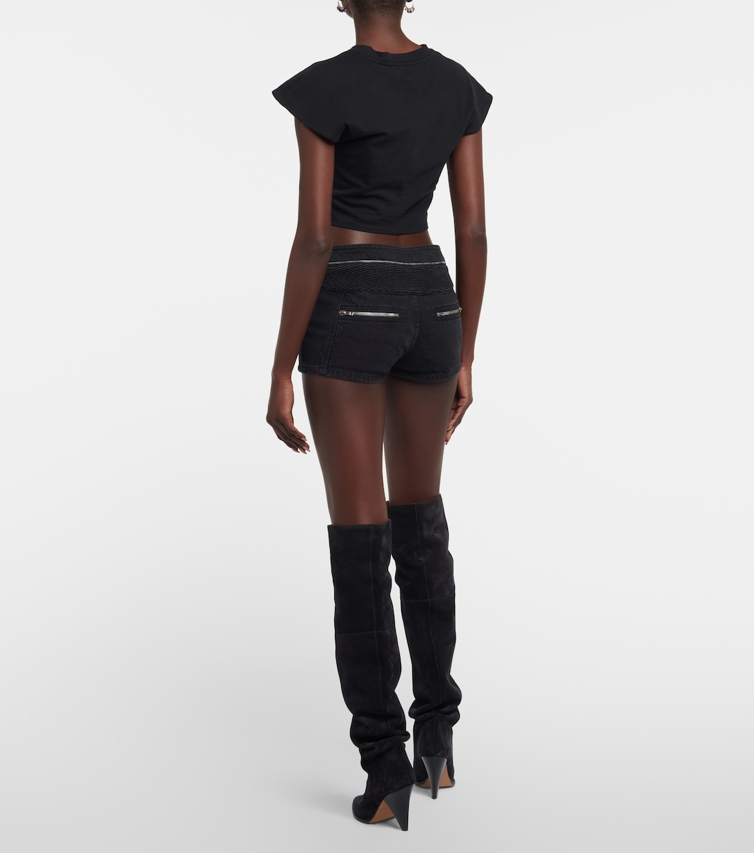 Low-Rise Jeansshorts Lary | Isabel Marant