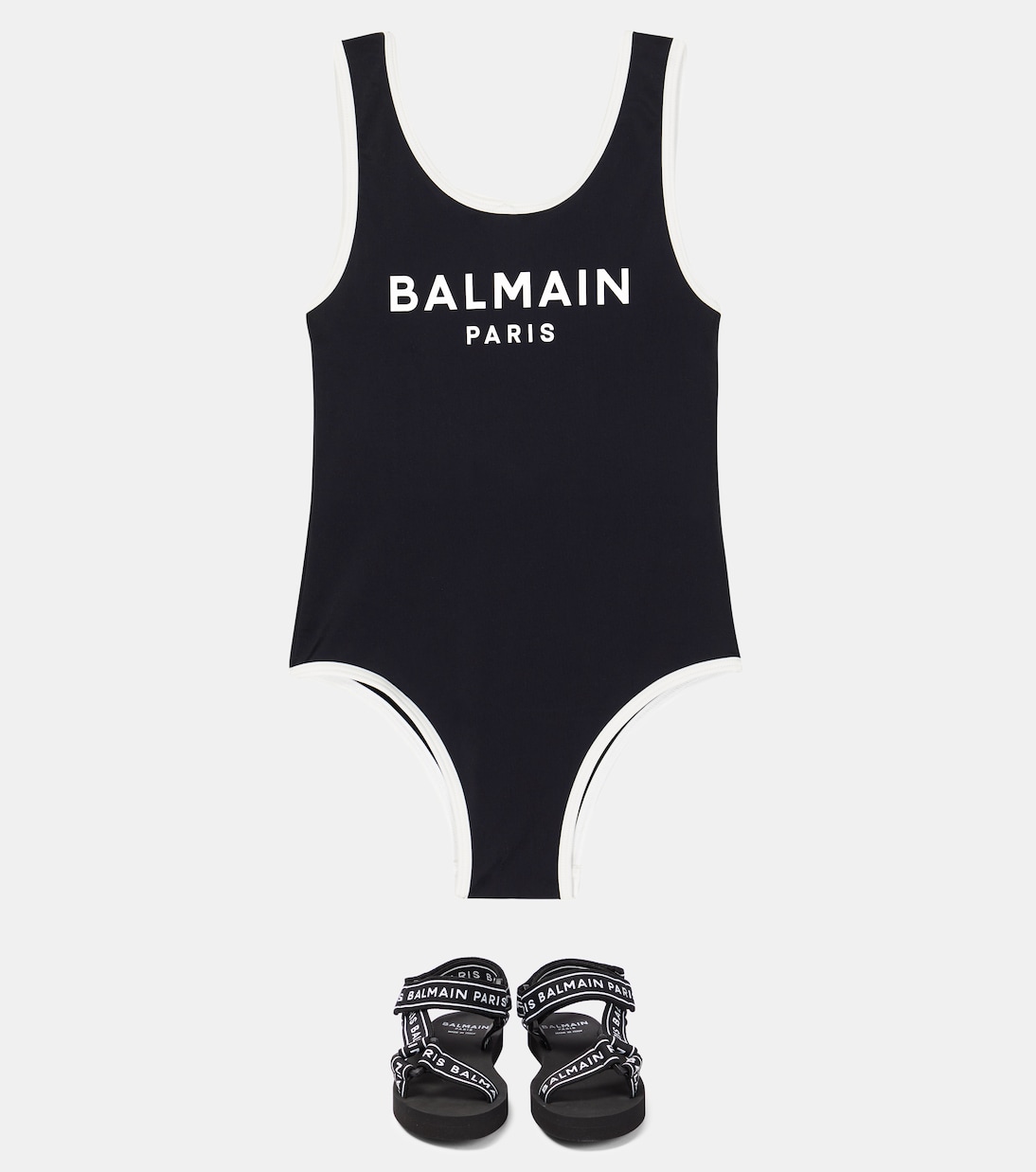 Logo sandals | Balmain Kids