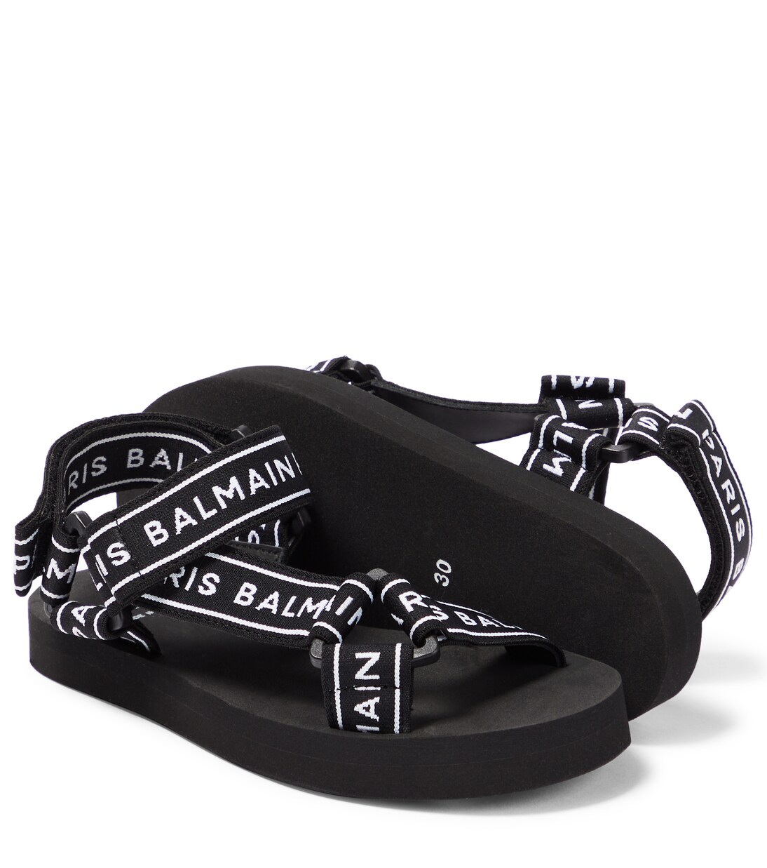 Logo sandals | Balmain Kids