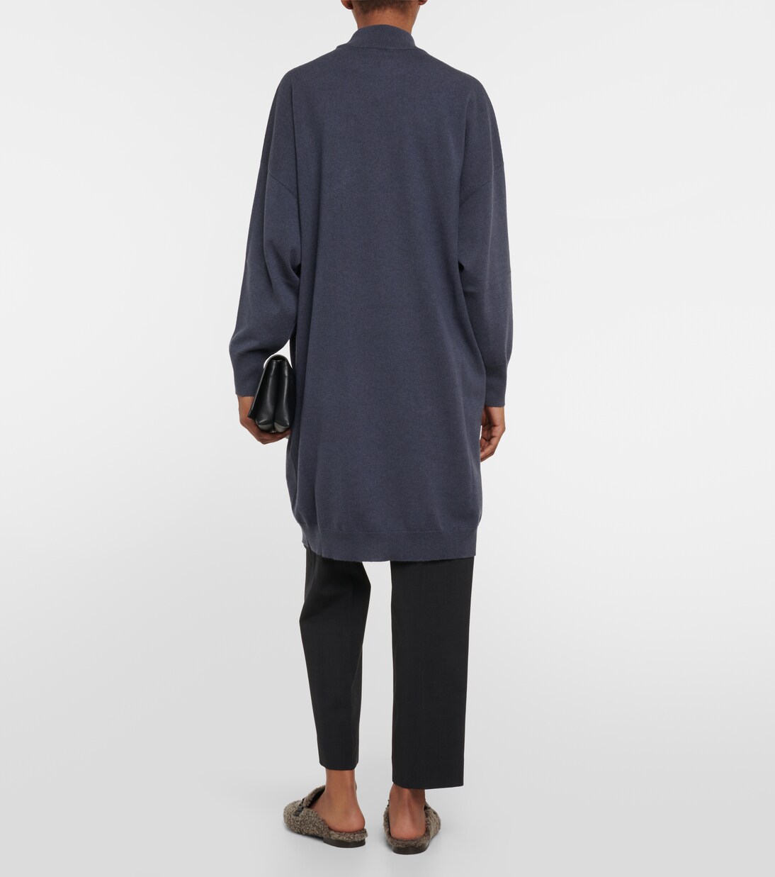 Embellished cashmere sweater dress | Brunello Cucinelli