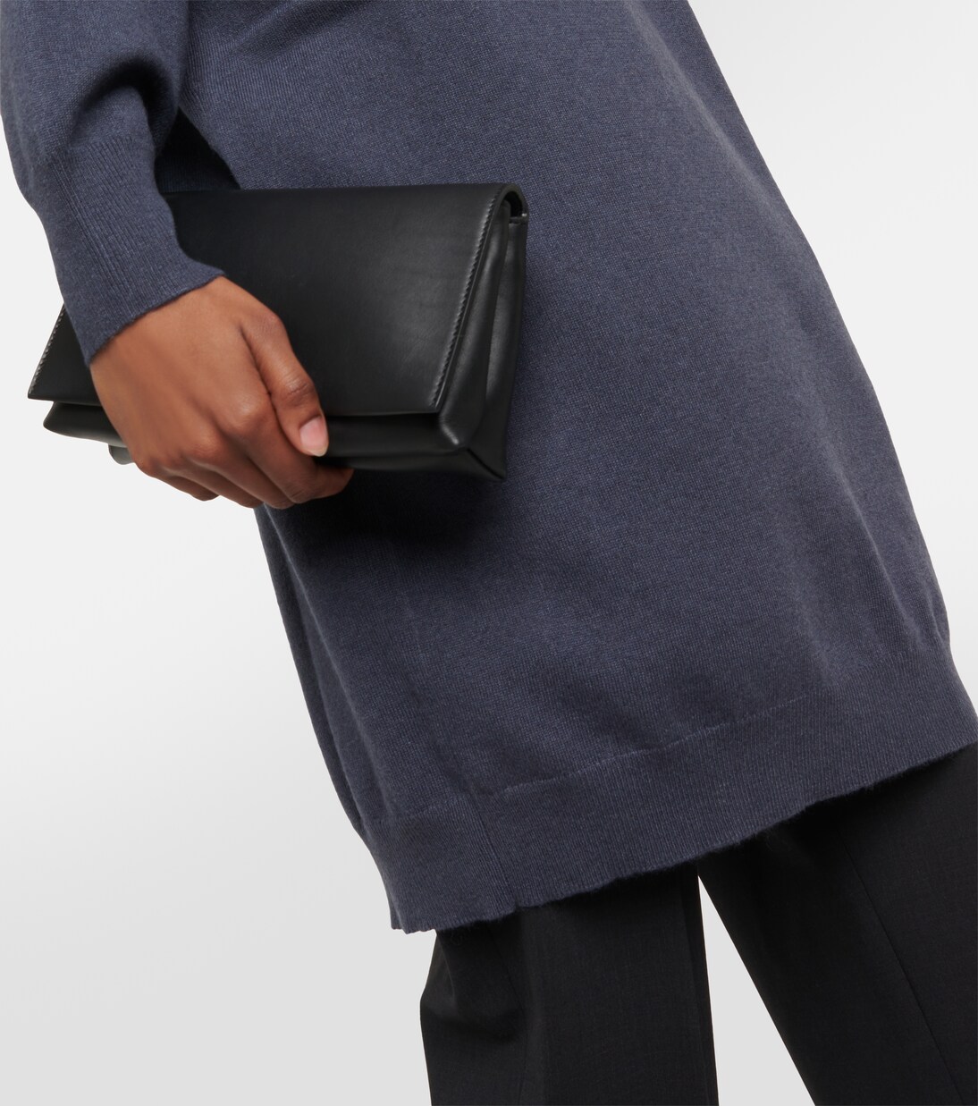 Embellished cashmere sweater dress | Brunello Cucinelli