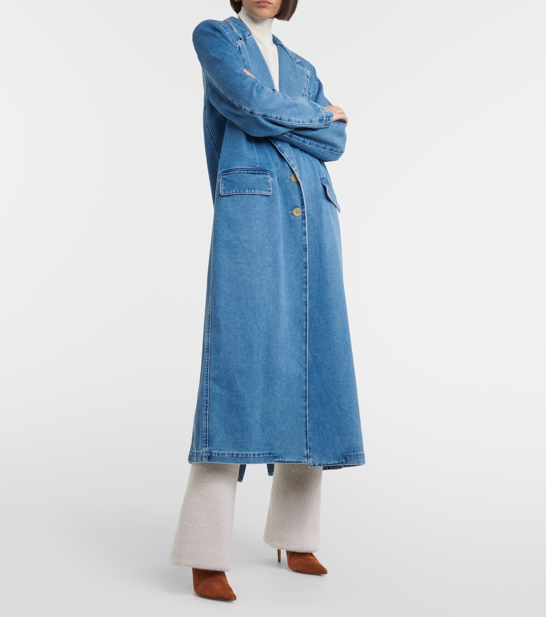 Botas altas de borrego y ante | Magda Butrym