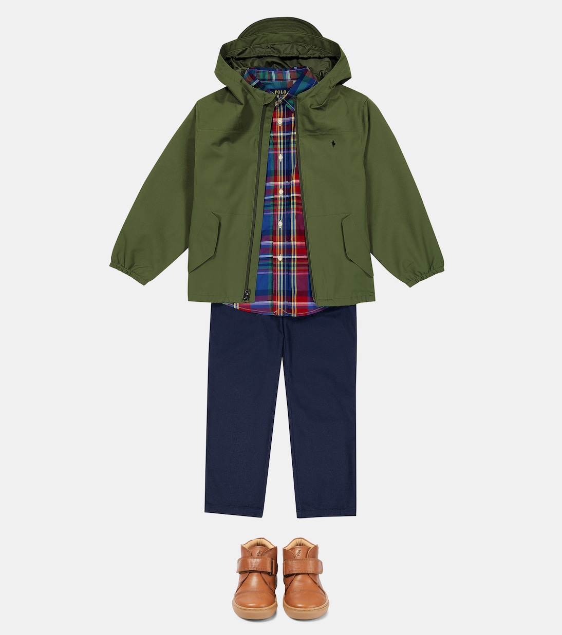 Portland hooded windbreaker jacket | Polo Ralph Lauren Kids