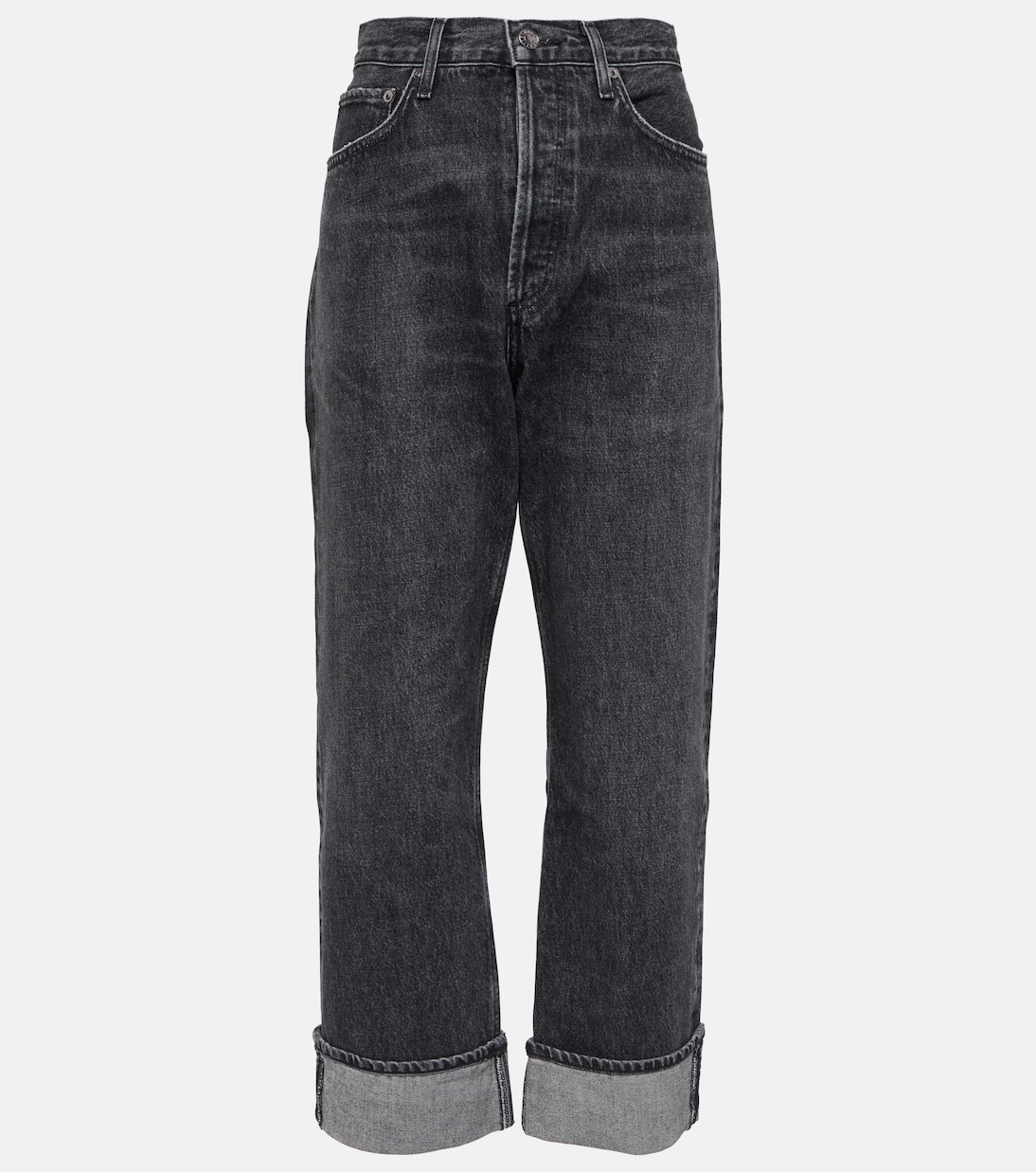 Mid-Rise Straight Jeans Fran | Agolde