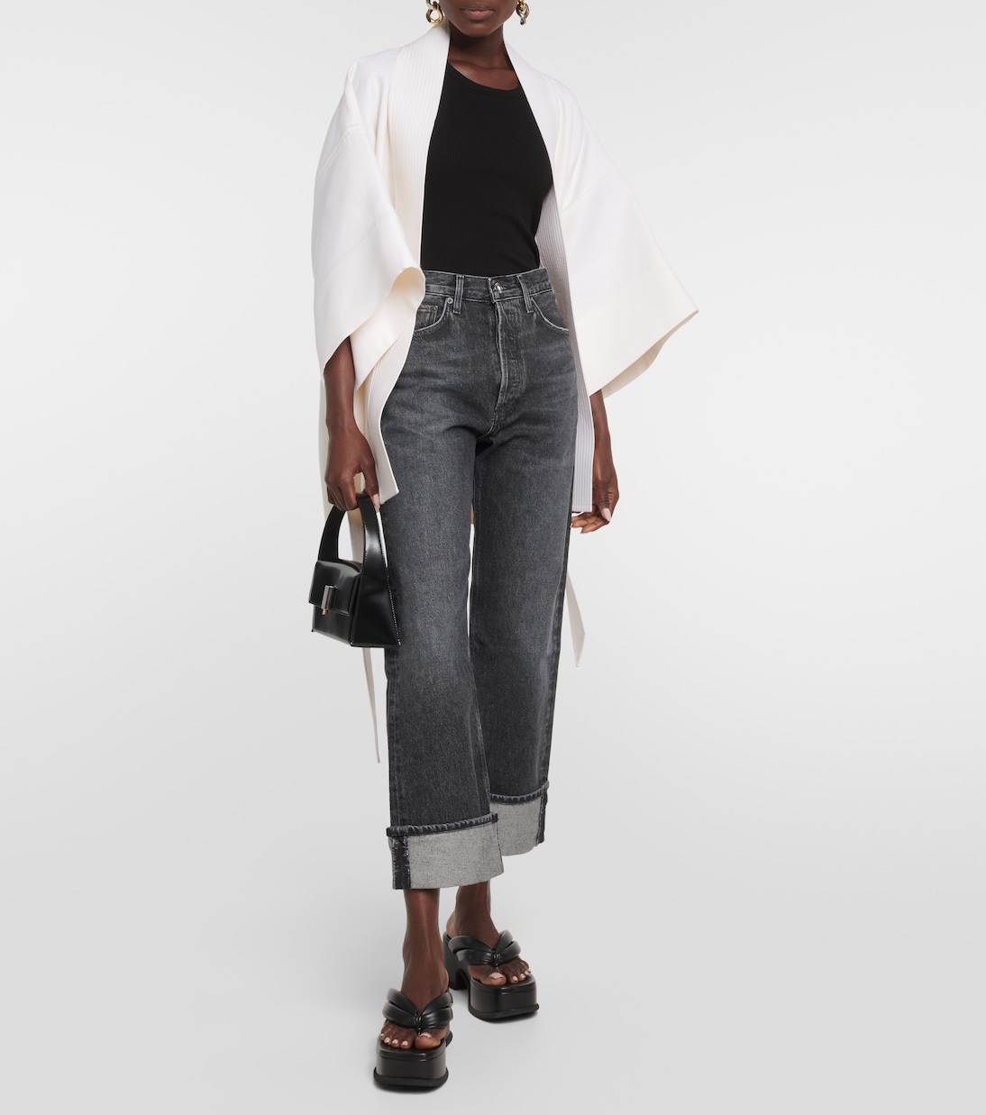 Mid-Rise Straight Jeans Fran | Agolde