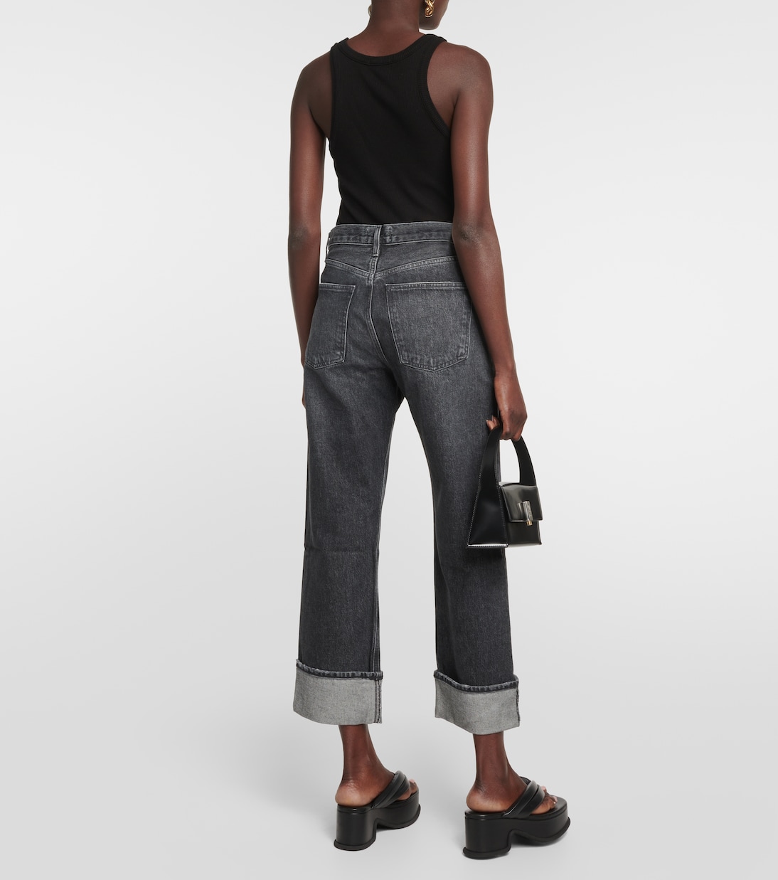 Mid-Rise Straight Jeans Fran | Agolde
