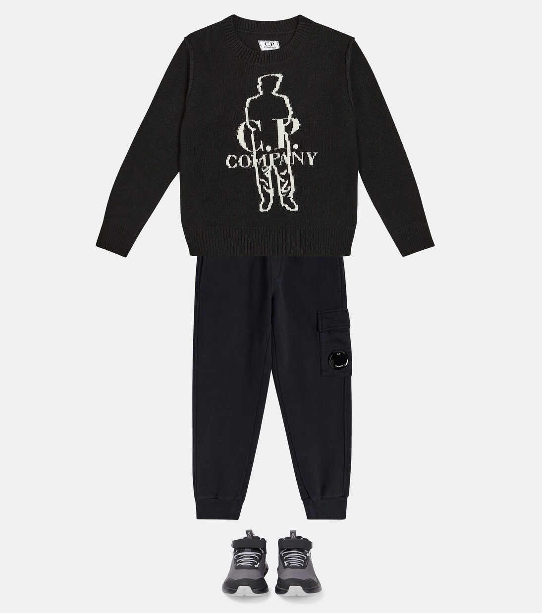 British Sailor wool-blend sweater | C.P. Company Kids