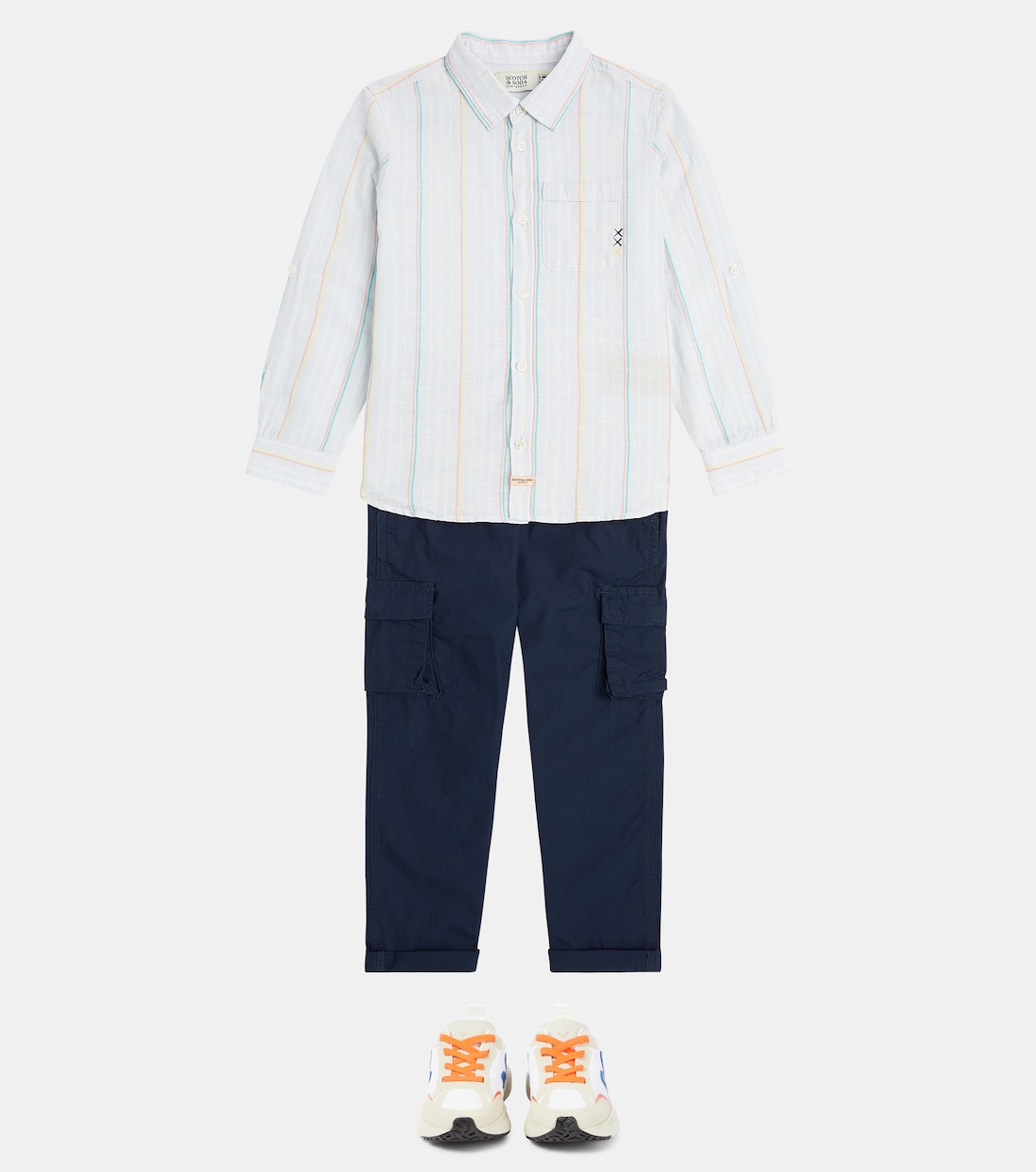Hemd aus einem Baumwollgemisch | Scotch & Soda Kids