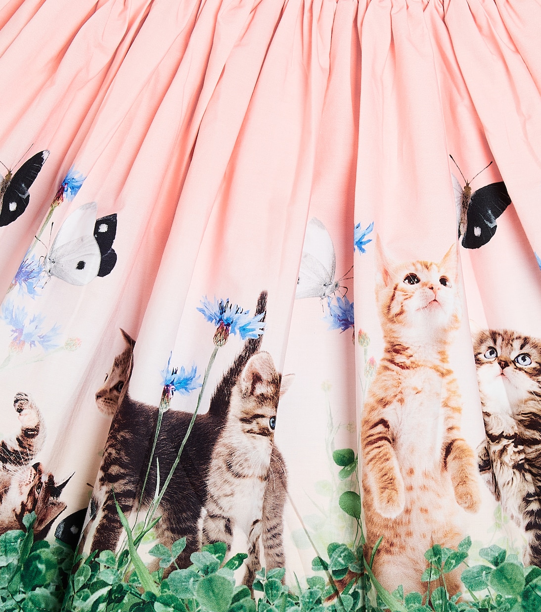 Cissa floral cotton-blend dress | Molo