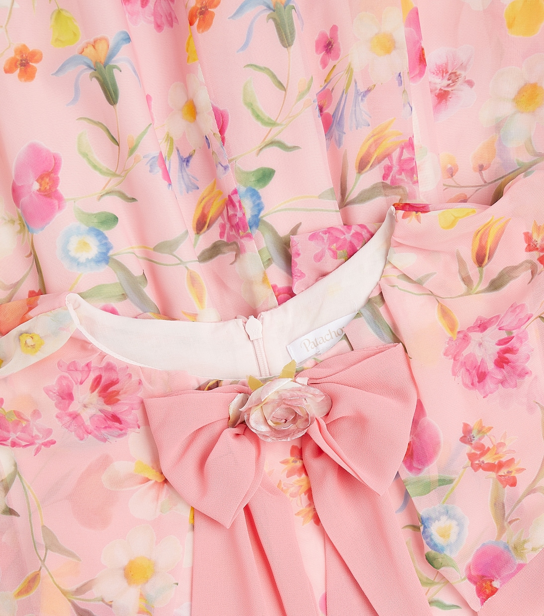 Caped floral dress | Patachou