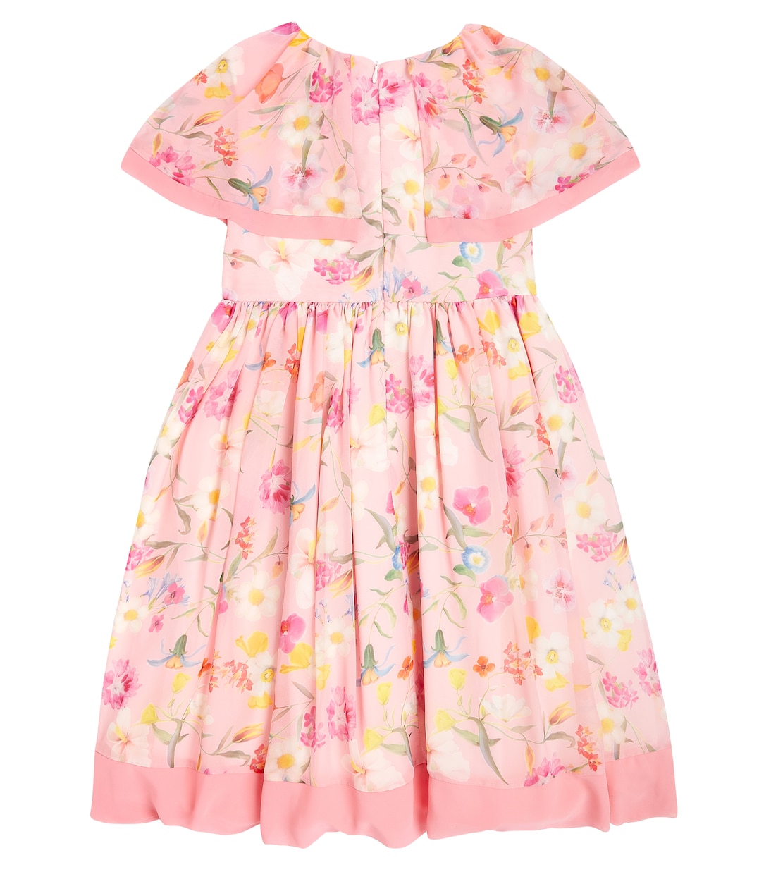 Caped floral dress | Patachou