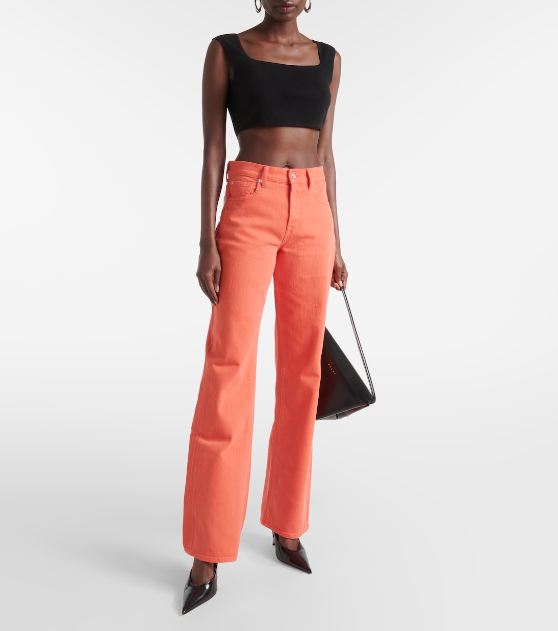 High-Rise Straight Jeans Tess | 7 For All Mankind