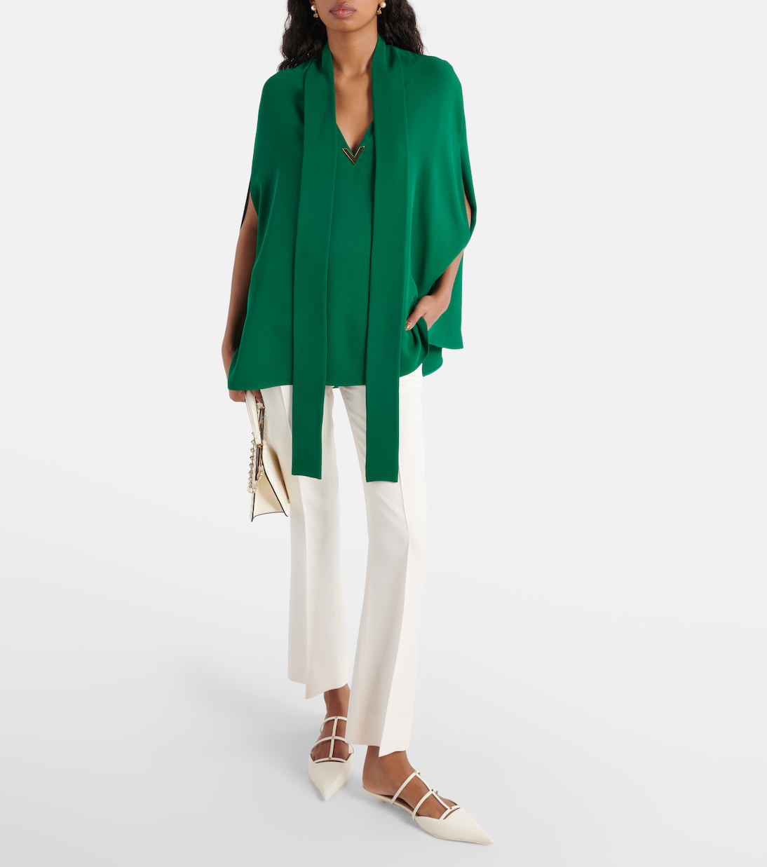 Mules Rockstud Wispy 20 de piel | Valentino Garavani