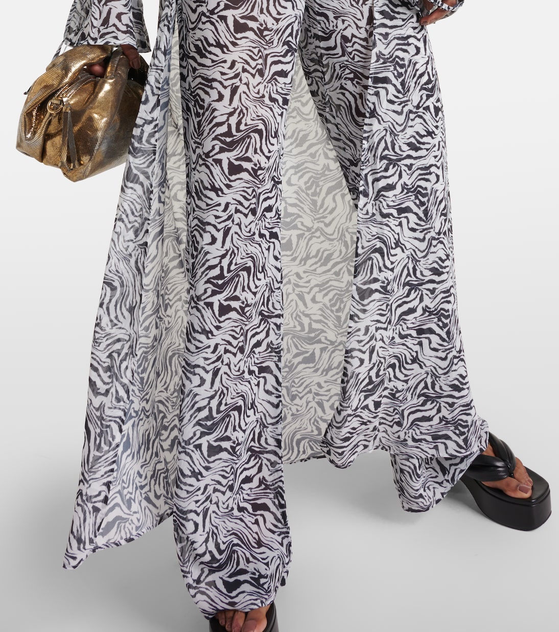 Cover-up aus Chiffon | Bananhot