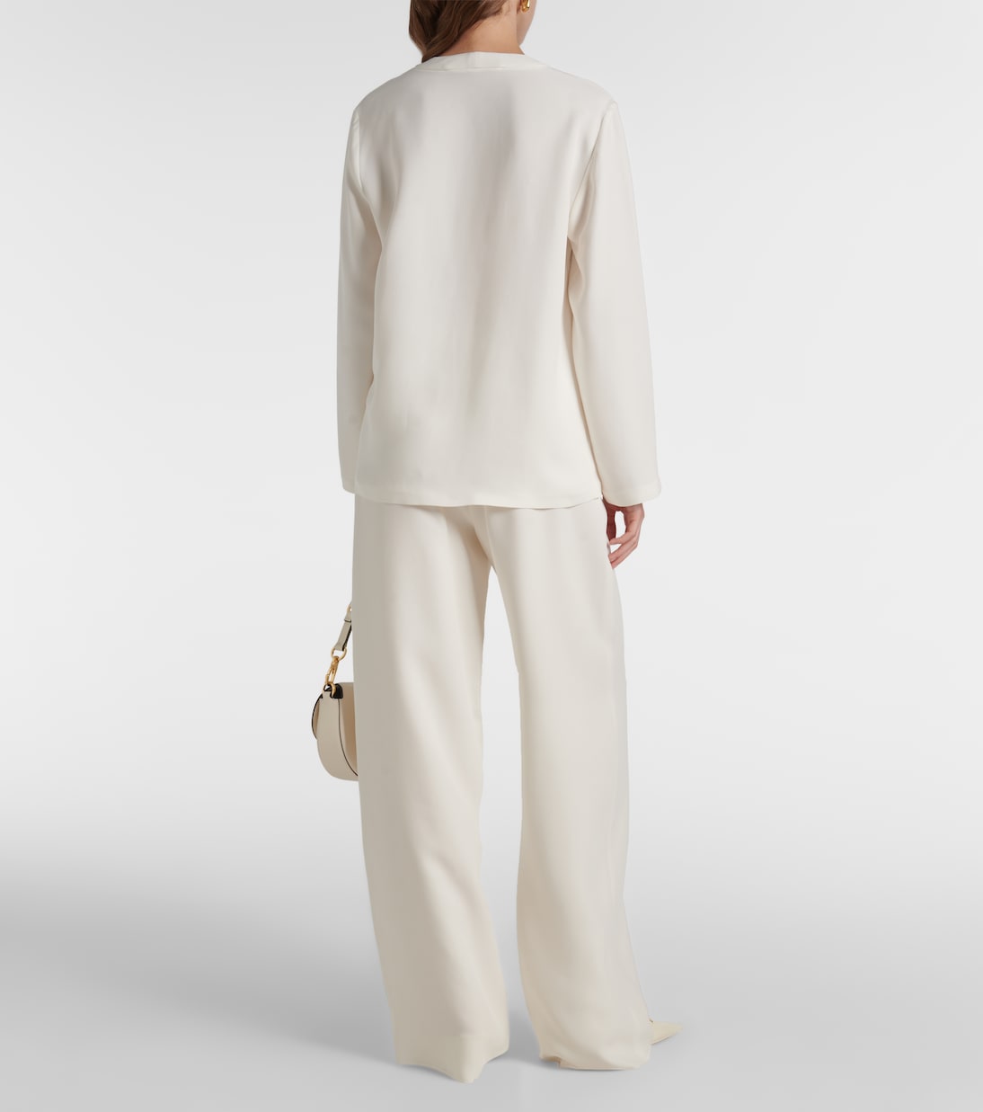 Top VGold aus Seide | Valentino